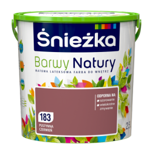 Barwy Natury 183 Pustynna Czerwień 2,5l 