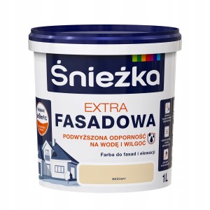 Śnieżka Fasada 1L BEŻOWY 