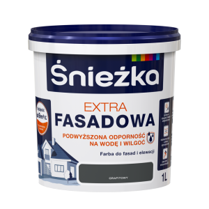 Śnieżka Fasada  1L GRAFITOWY 