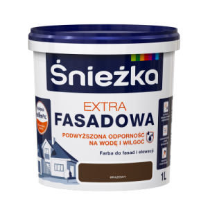 Śnieżka Fasada  1L BRĄZOWY 