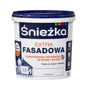 Śnieżka Fasada  1L ŚNIEŻNOBIAŁA