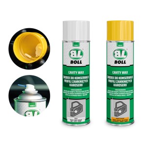 BOLL środek bursztynowy do konserwacji profili zamkniętych karoserii spray 500 ml