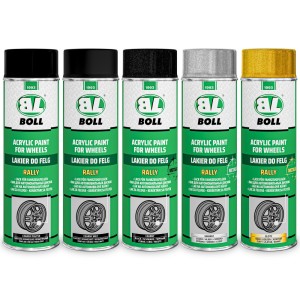 BOLL Lakier do felg czarny połysk SPRAY 500ml