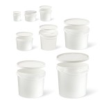 BOLL Wiadro białe 5L + pokrywka