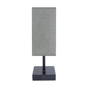STRUHM Santi lampka stołowa 1xE14 dark grey/black