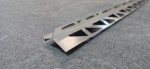 Narożnik aluminiowy polerowany srebrny profil Y 10mm długość 2,5m