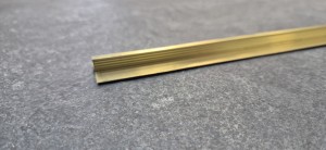 Teownik T mosiężny 18mm polerowany 2,5mb