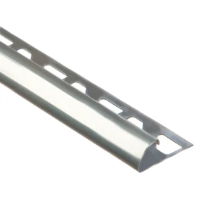 Narożnik aluminiowy owalny polerowany  12 mm 2,5mb