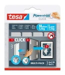 TESA Rzep CLICK biały M 5,4kg 4x2