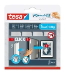 TESA Rzep CLICK biały S 1,8kg 4x2
