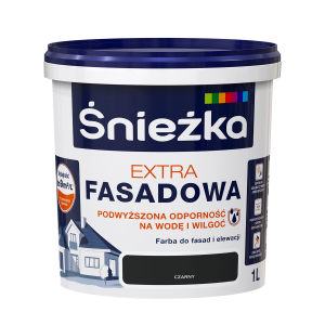 Śnieżka Fasada  1L kolor czarny