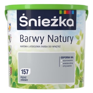Barwy Natury Pejzaż zimowy 5l-157