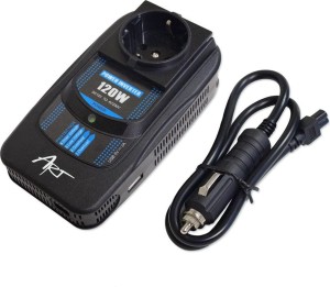 ART Przetwornica samochodowa 12V DC-230V AC 120W z portem USB