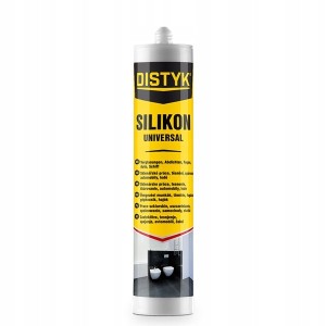DISTYK Silikon uniwersalny szary 280 ml