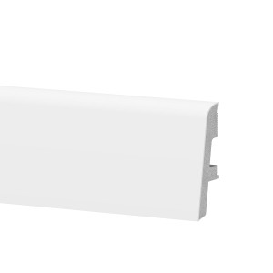 Listwa przypodłogowa ESPUMO ESP101  65mm BIAŁA 240cm