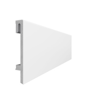 Listwa przypodłogowa ESPUMO ESP401 100mm BIAŁA 240 cm