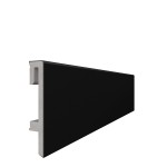 Listwa przypodłogowa ESPUMO ESP206 80mm CZARNA 240 cm