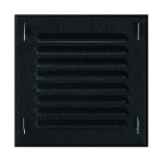 AWENTA Kratka kominowa czarna 14x14 cm