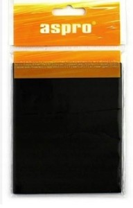 Podkładki filcowe kwadratowe 10x12 cm czarne 1 sztuka 