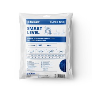 Kubala Klipsy SMART LEVEL Paczka XXL  1mm 500 sztuk numer 1817
