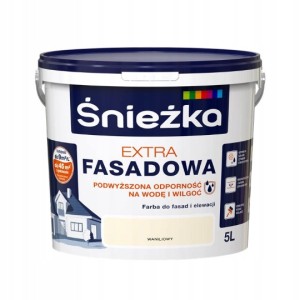 Śnieżka Fasada 5L WANILIOWY