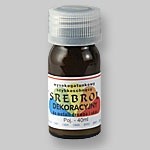 Farba dekoracyjna srebrol Nitro 40ml