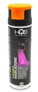 Spray HQS 500ml MARKER GEODEZYJNY POMARAŃCZOWY