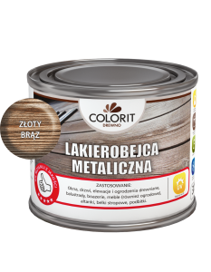 Lakierobejca metaliczna ZŁOTY BRĄZ 0,375 L