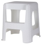SEPIO Taboret z drabinką WHITE