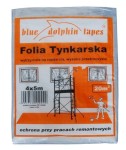 Folia Tynkarska przezroczysta z Blue Dolphin