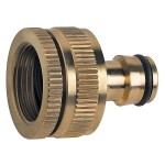 Przyłącze zaworu mosiężne 1/2"x3/4" z Ferro