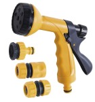 Pistolet 6-funkcyjny ze złączkami z Ferro