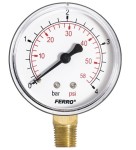 Manometr 63 mm 1/4" radialny 0-4 bar M6304R z Ferro