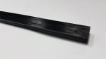 Listwa ozdobna aluminiowa czarny szczotkowany 30mm / 2,5mb 