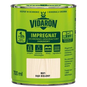 VIDARON impregnat ochronno-dekoracyjny OGRODOWY R01 DĄB BIELONY 9L