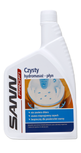 Preparat do czyszczenia systemów hydromasażu - Czysty Hydromasaż 1l z SannProfi