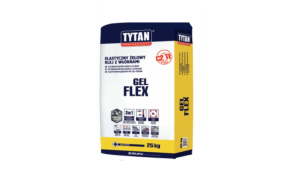 Klej TYTAN GEL FLEX 25kg elast.żelowy z włóknami