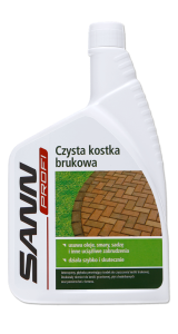 Preparat do czyszczenia kostki brukowej - Czysta Kostka Brukowa 1L z SannProfi
