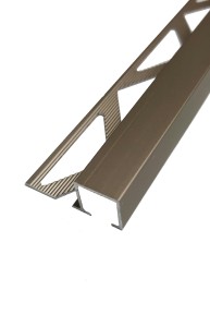 Narożnik aluminiowy kwadrat anoda oliwka 10 2,5mb