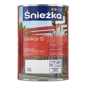 Śnieżka Urekor S Podkład Antykorozyjny - biały 0,8l